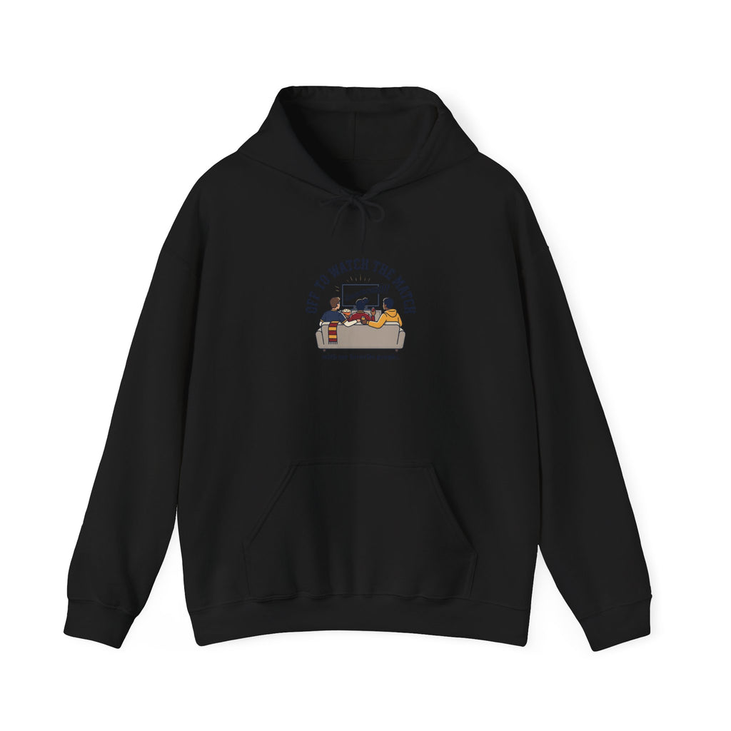 Off to Watch the Match Hoodie | soccer watch party, cozy hoodie