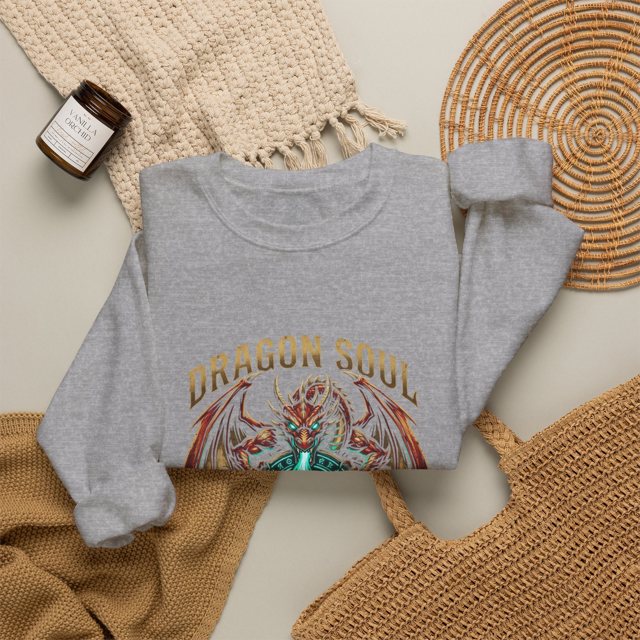 Dragon Soul Sweatshirt | dragon, fantasy art, mythical creature