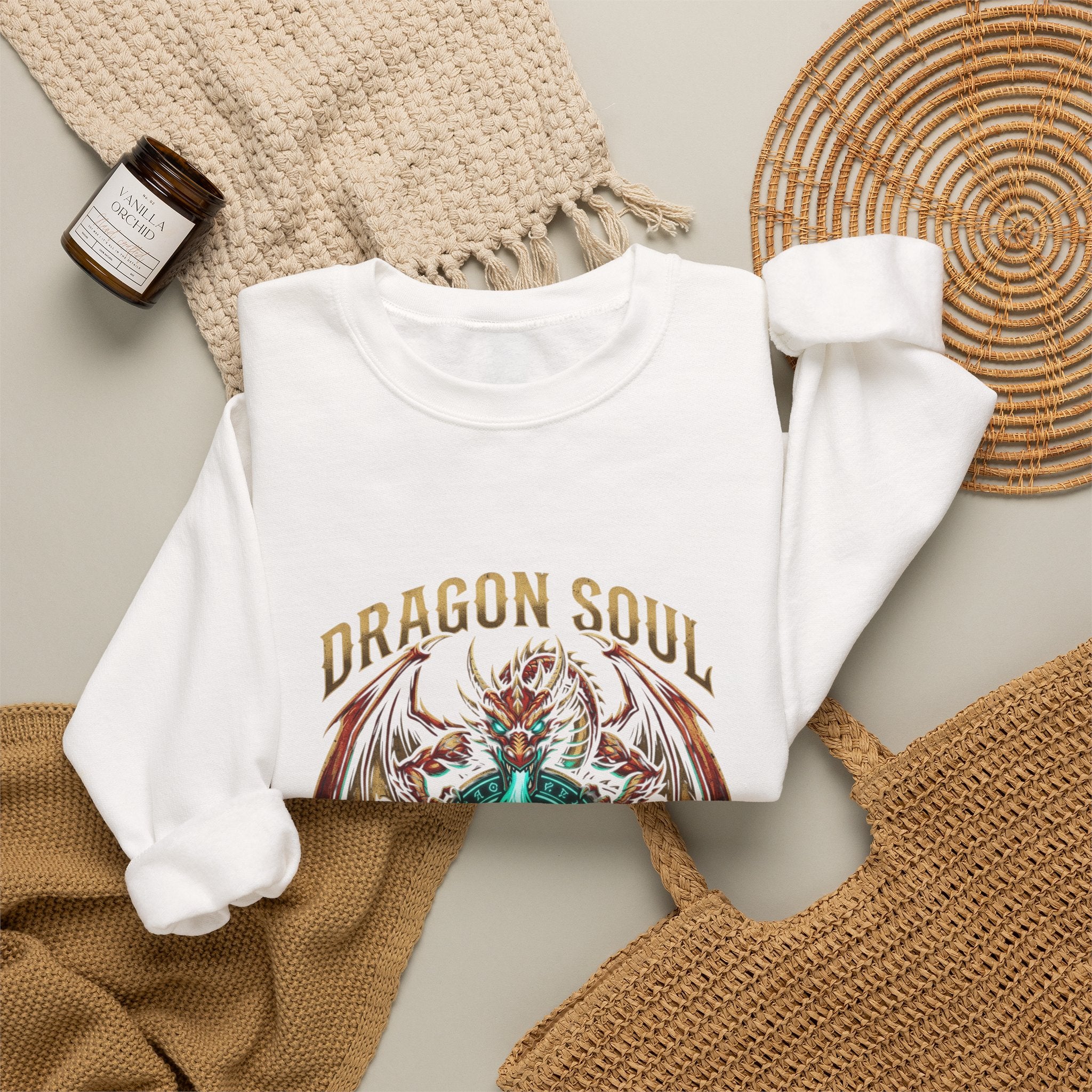 Dragon Soul Sweatshirt | dragon, fantasy art, mythical creature