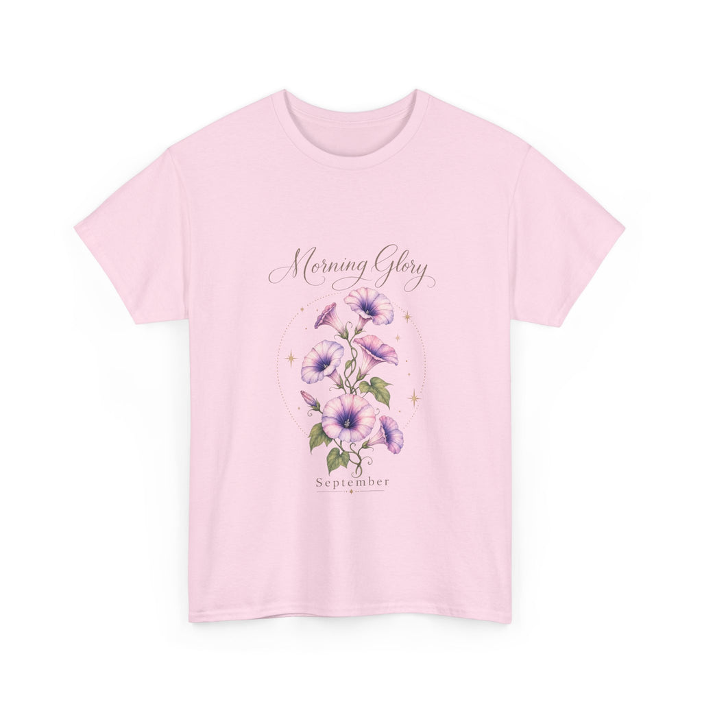 September Birth Flower Shirt – Morning Glory Floral Tee