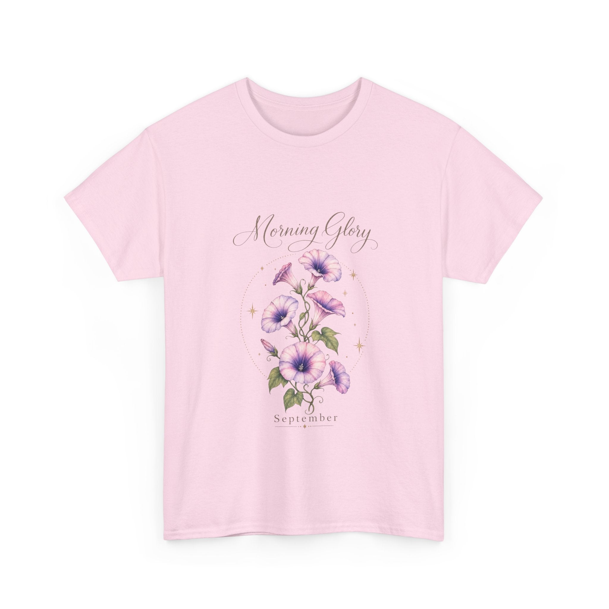 September Birth Flower Shirt – Morning Glory Floral Tee