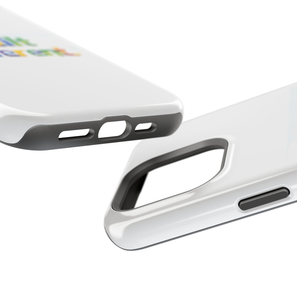 iPhone Case — "Built Different" Color Block Brick Design Magnetic Impact-Resistant Case