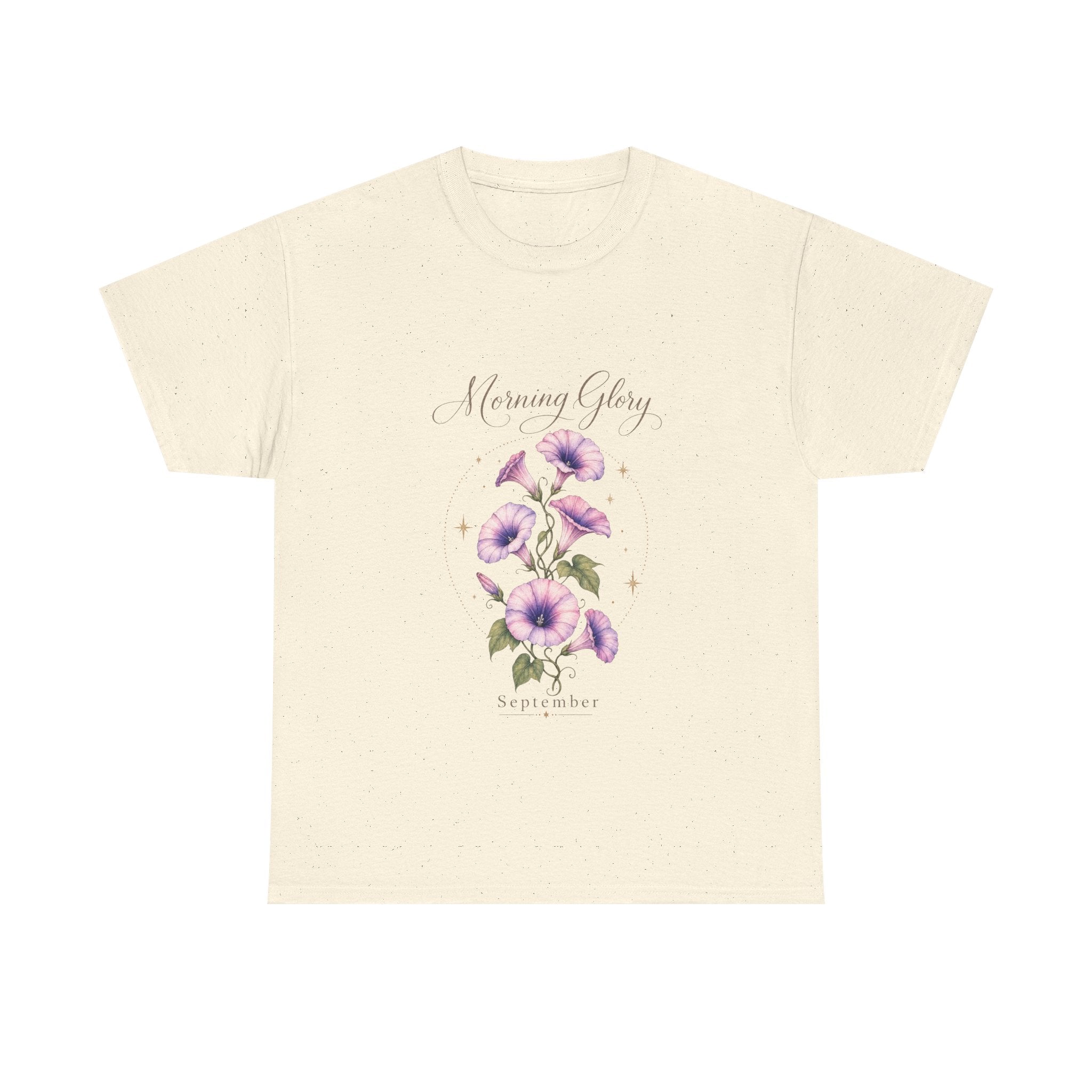 September Birth Flower Shirt – Morning Glory Floral Tee