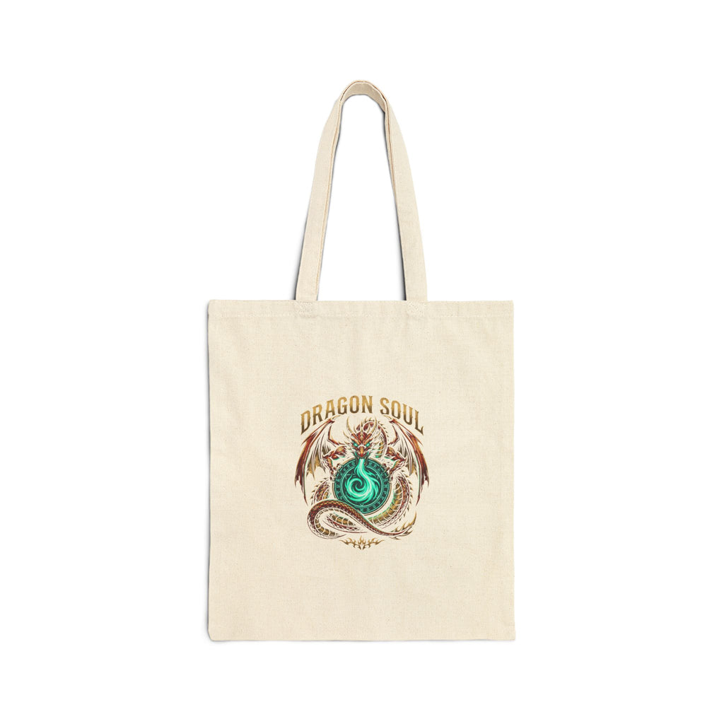 Dragon Soul tote, fantasy art dragon, mythical creature,