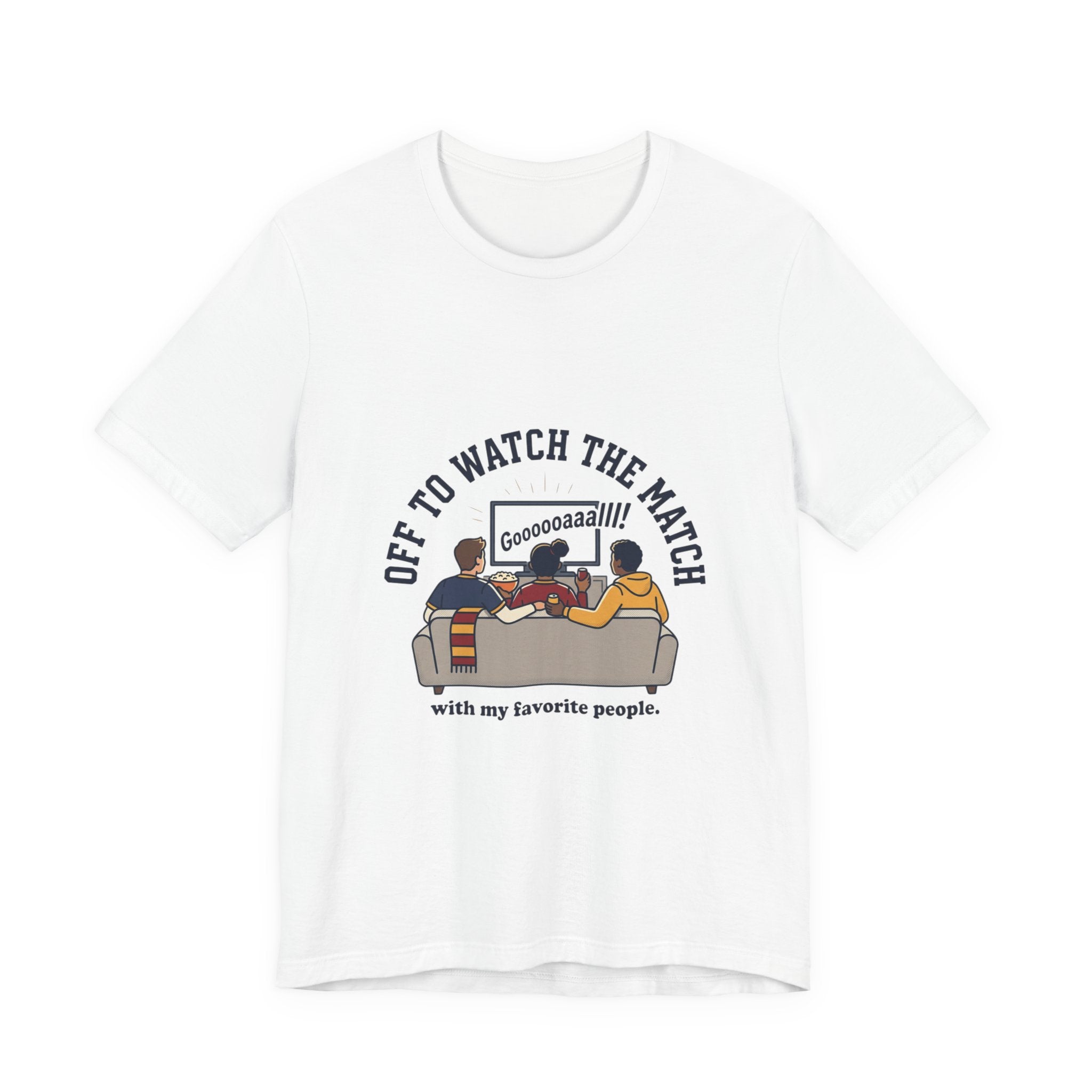 Off to Watch the Match Tee | Soccer Watch Party, Match-Day Outfit