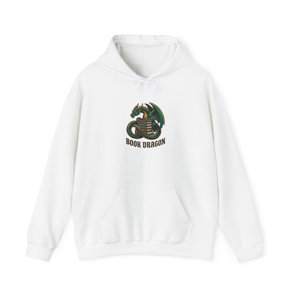 Book Dragon Hoodie | dragon, fantasy art, tattoo style