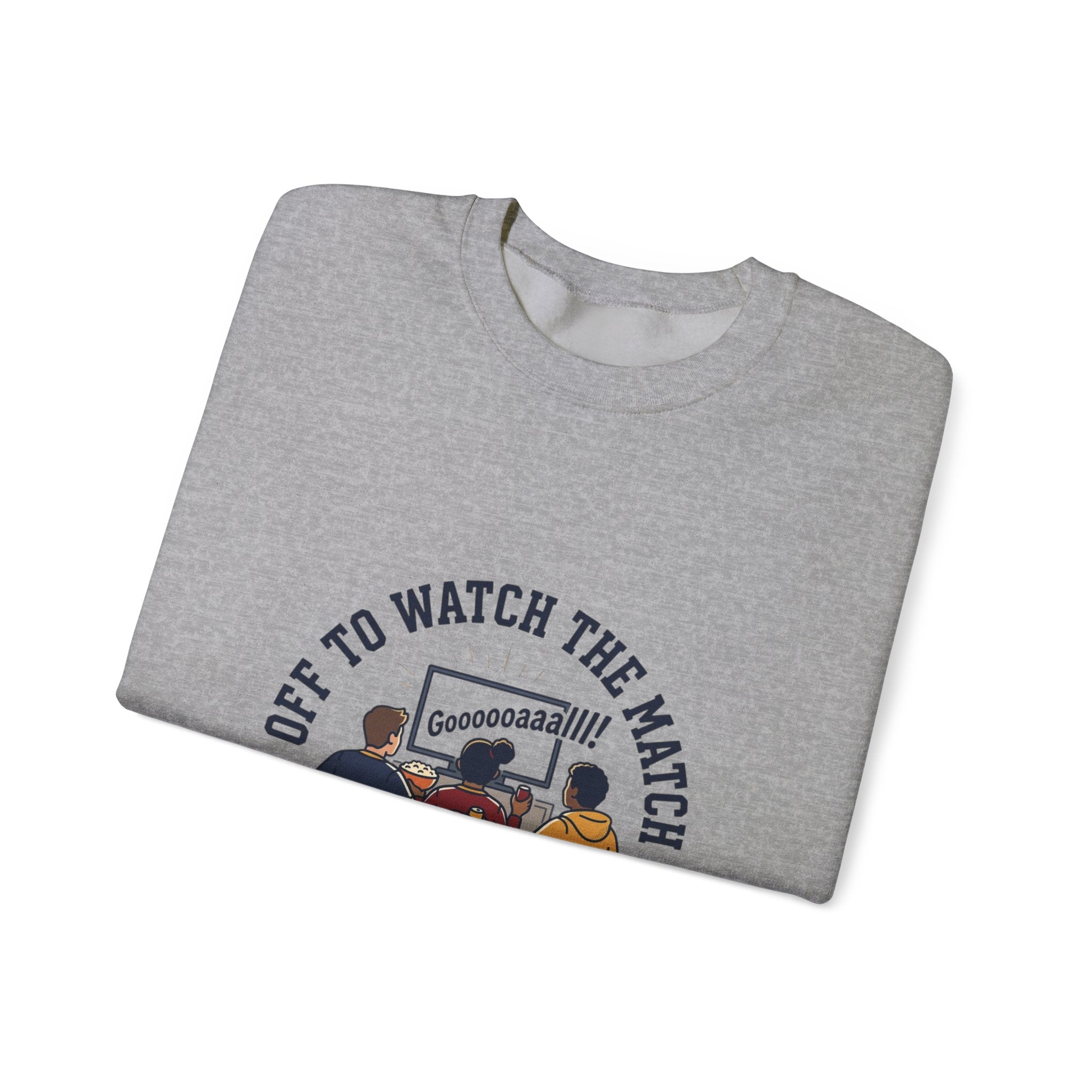Off to Watch the Match Sweatshirt | soccer watch party, match-day outfit