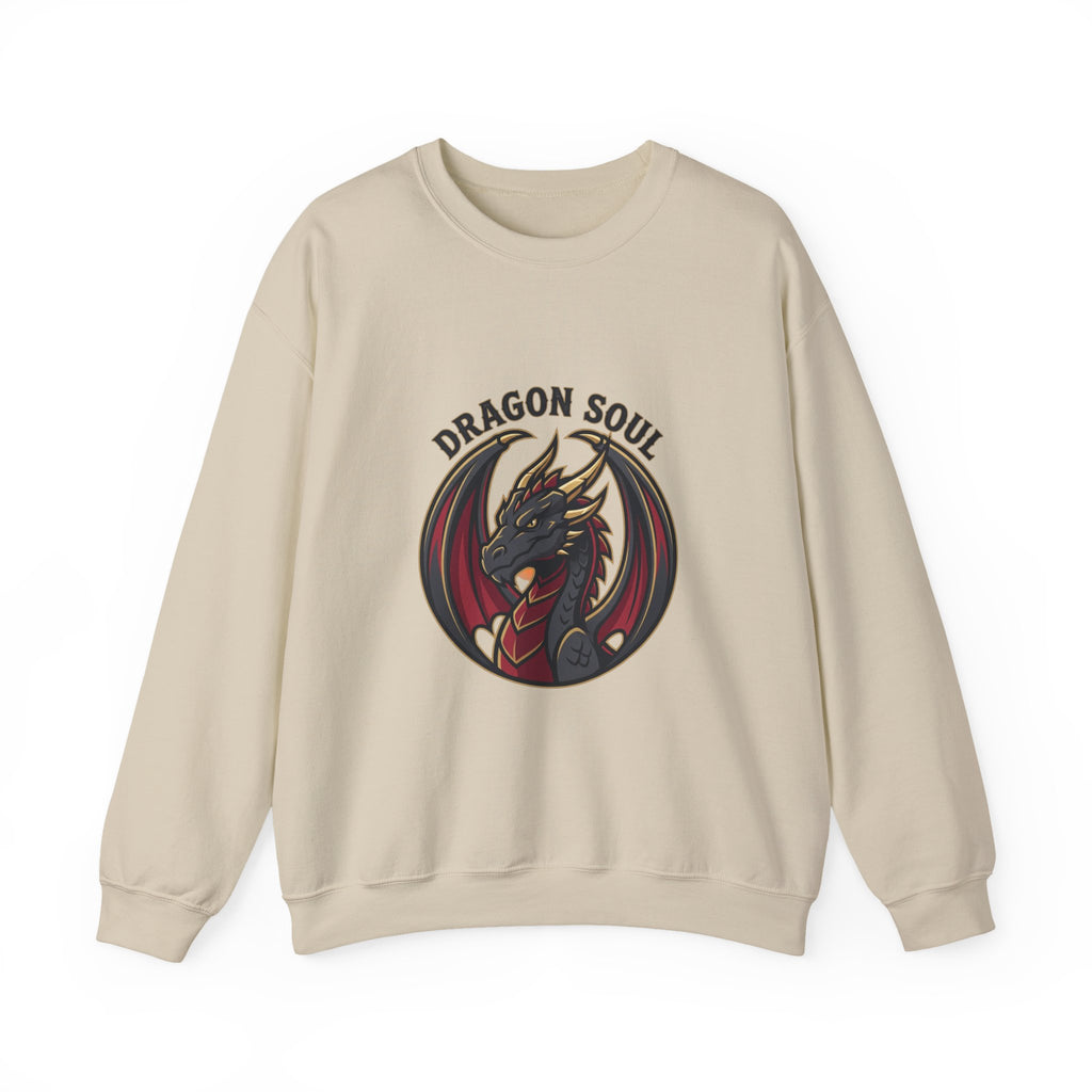 Dragon Soul Crewneck Sweatshirt | dragon, fantasy art, tattoo style