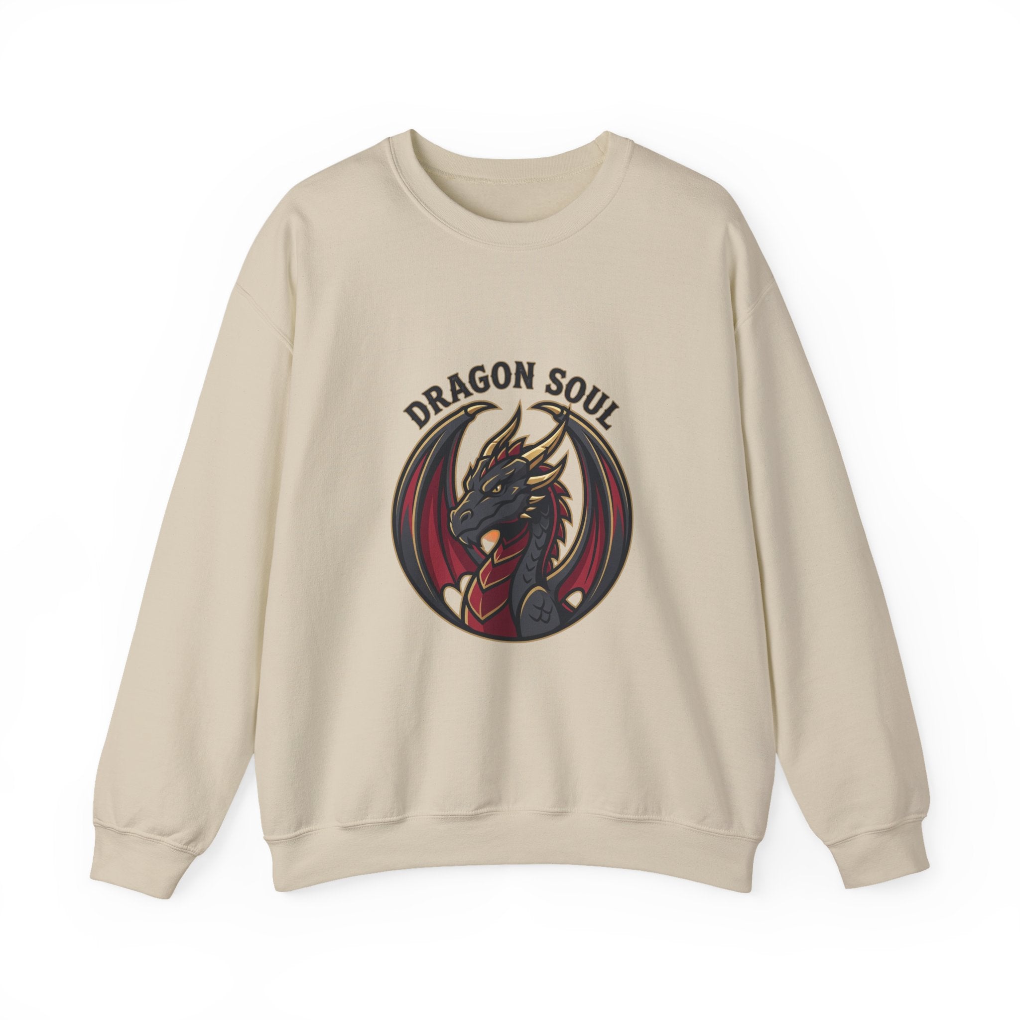Dragon Soul Crewneck Sweatshirt | dragon, fantasy art, tattoo style