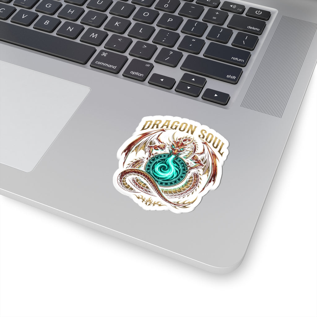 Dragon Soul sticker | dragon, fantasy art, mythical creature, tattoo style