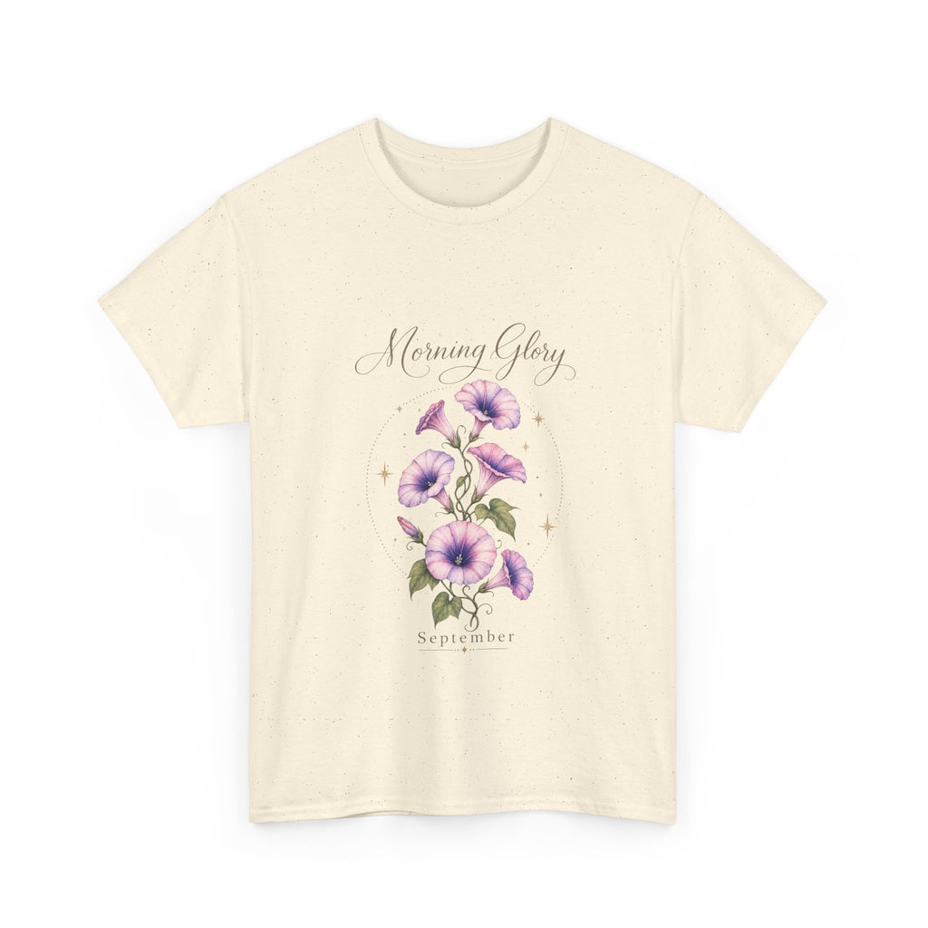 September Birth Flower Shirt – Morning Glory Floral Tee
