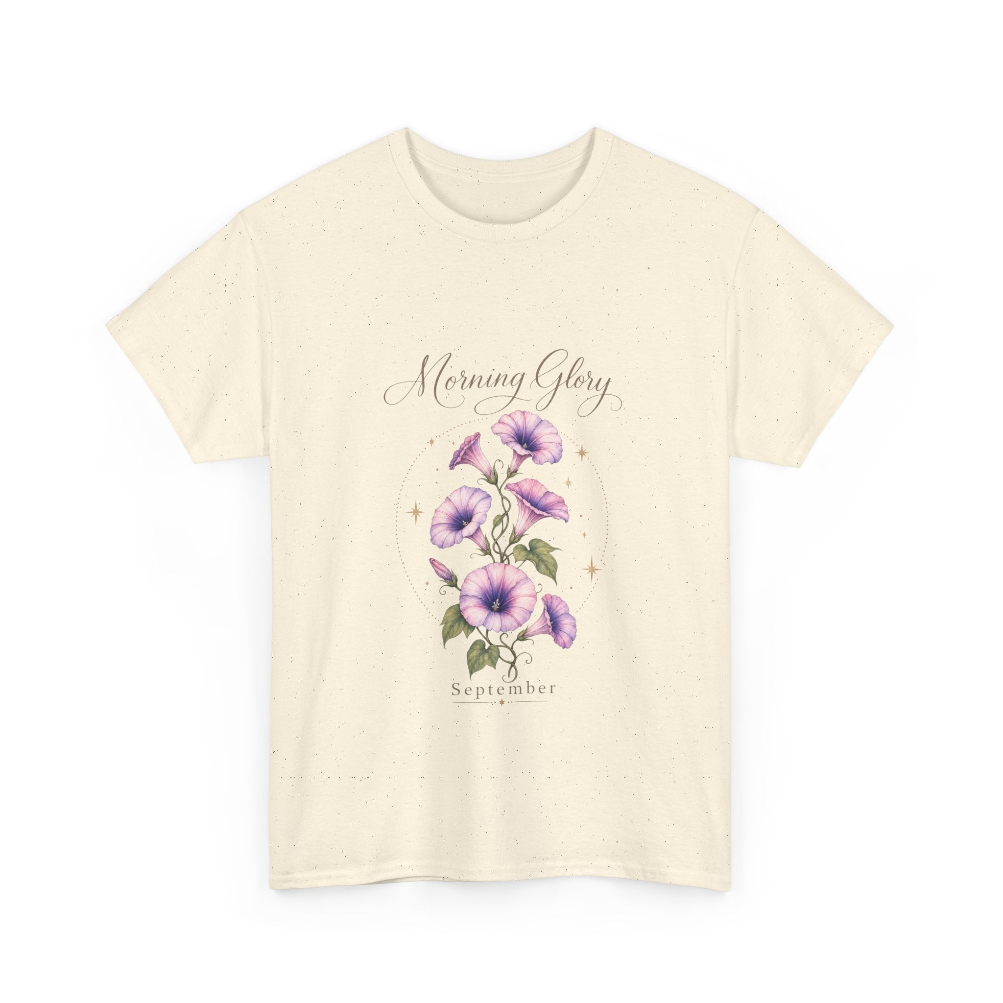 September Birth Flower Shirt – Morning Glory Floral Tee