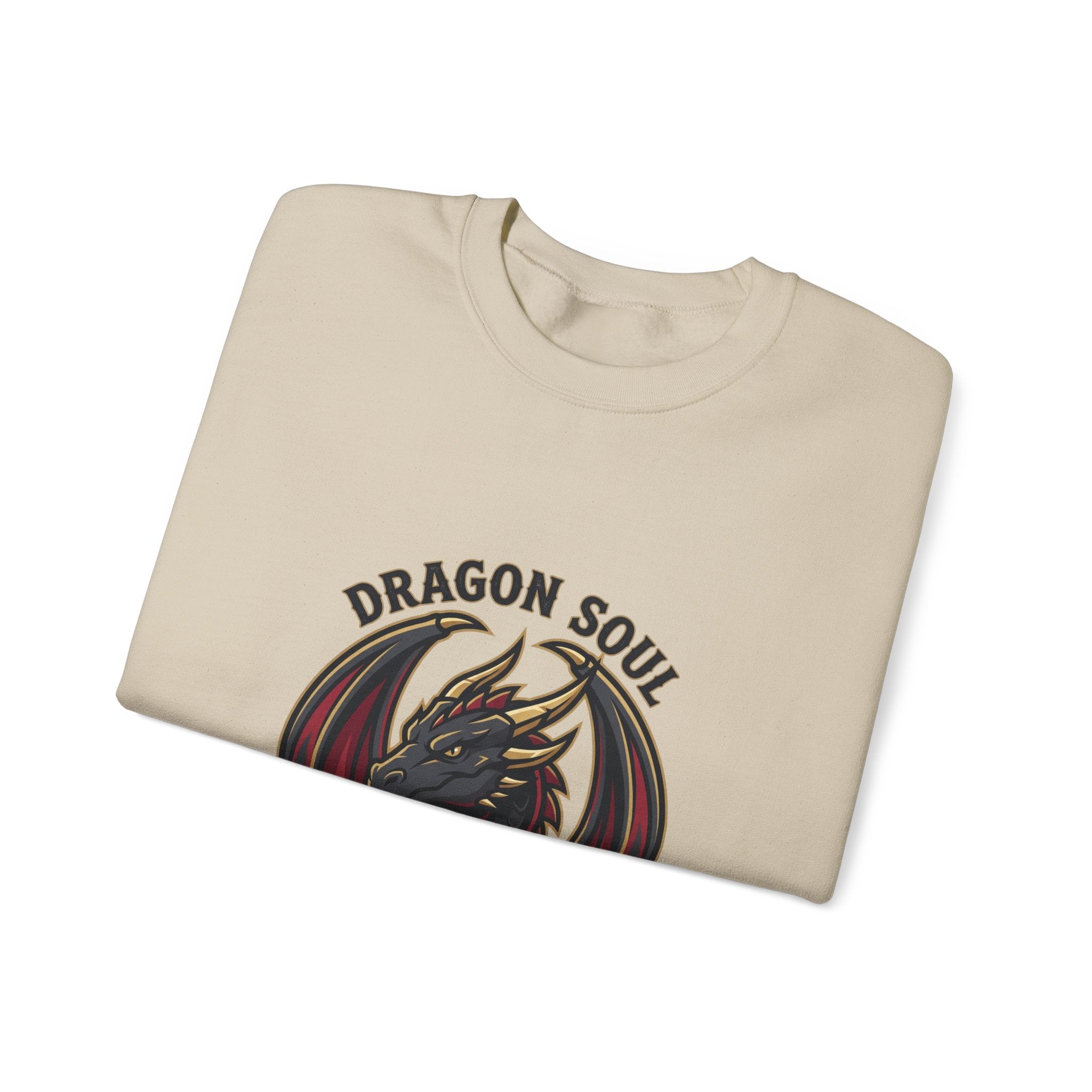Dragon Soul Crewneck Sweatshirt | dragon, fantasy art, tattoo style