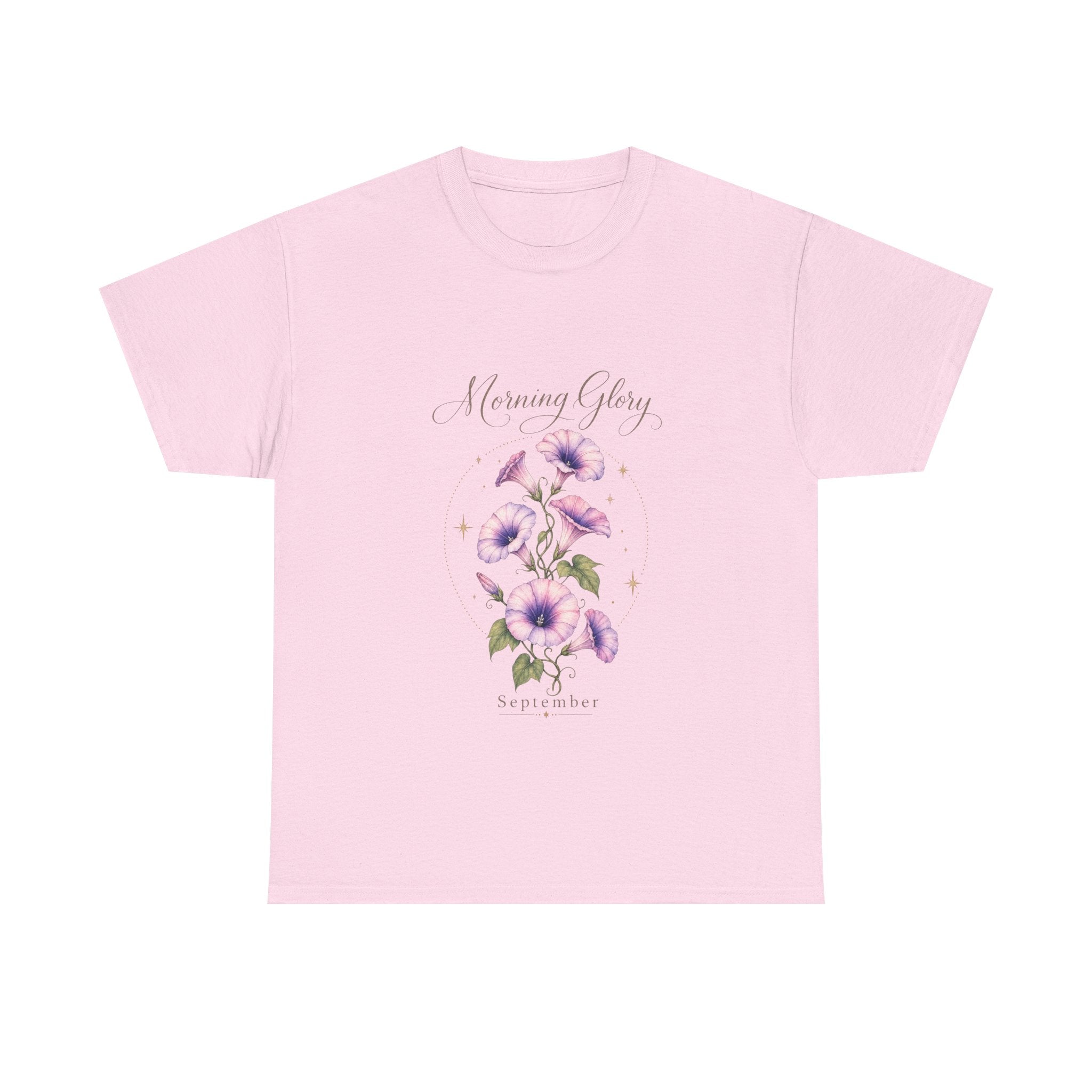 September Birth Flower Shirt – Morning Glory Floral Tee