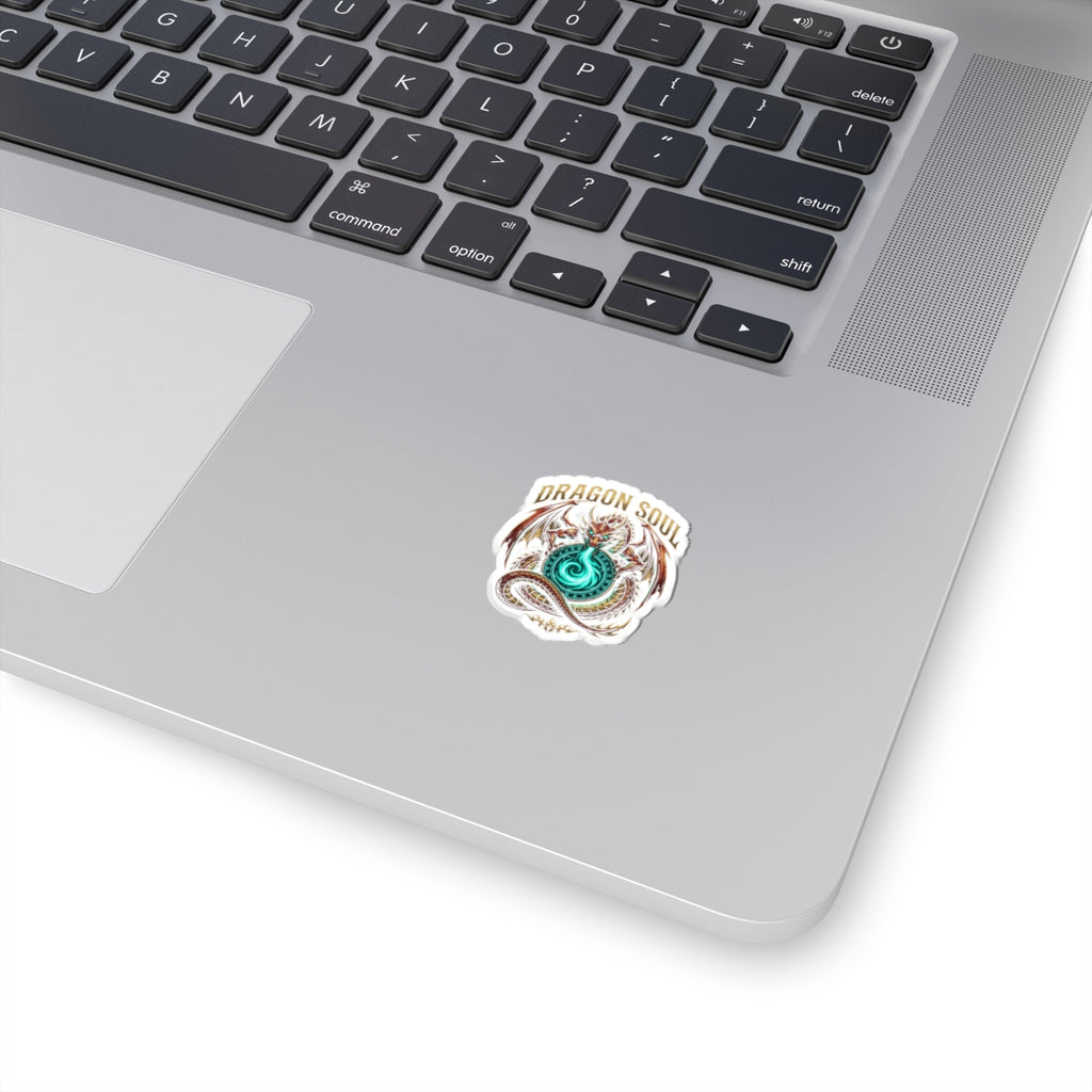 Dragon Soul sticker | dragon, fantasy art, mythical creature, tattoo style