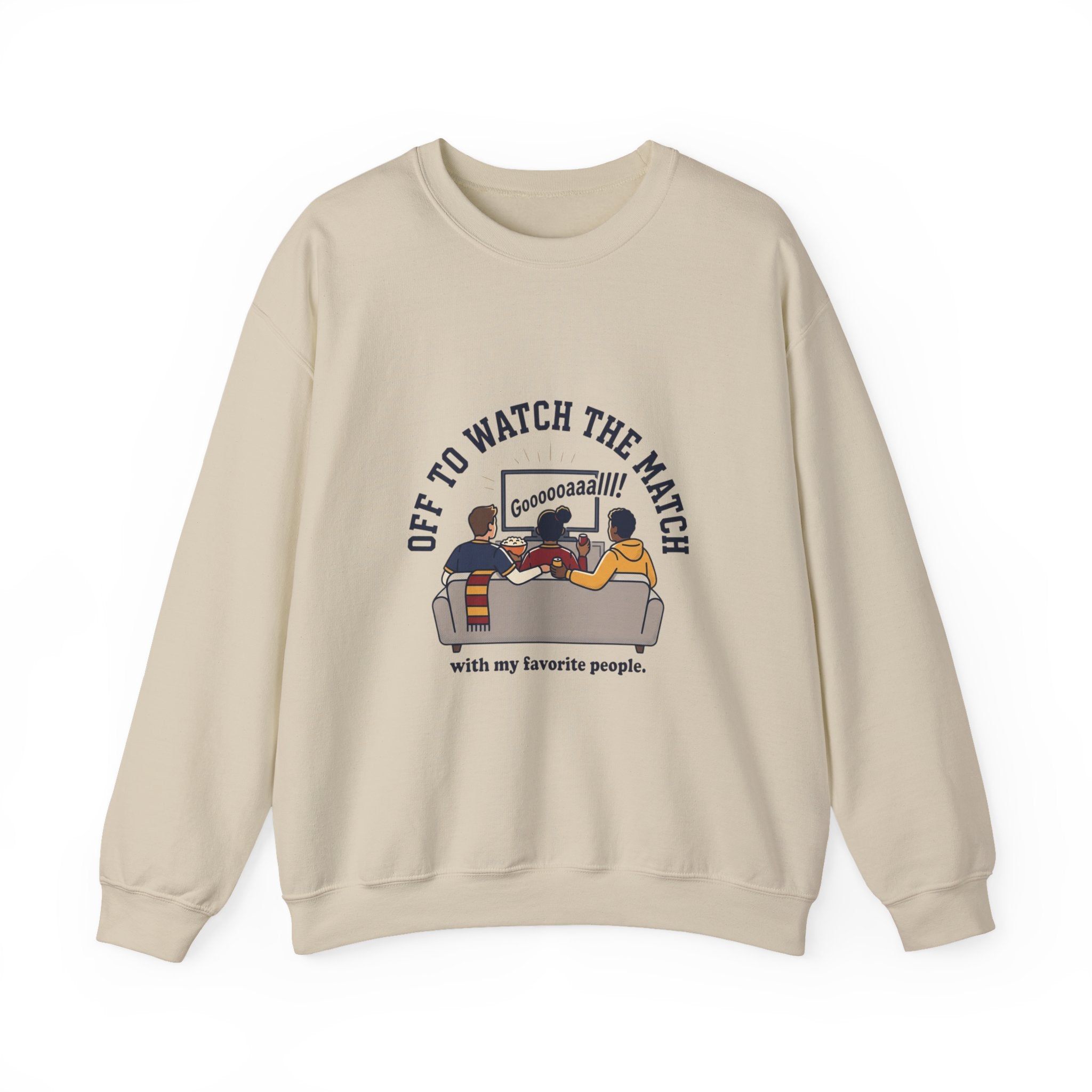 Off to Watch the Match Sweatshirt | soccer watch party, match-day outfit