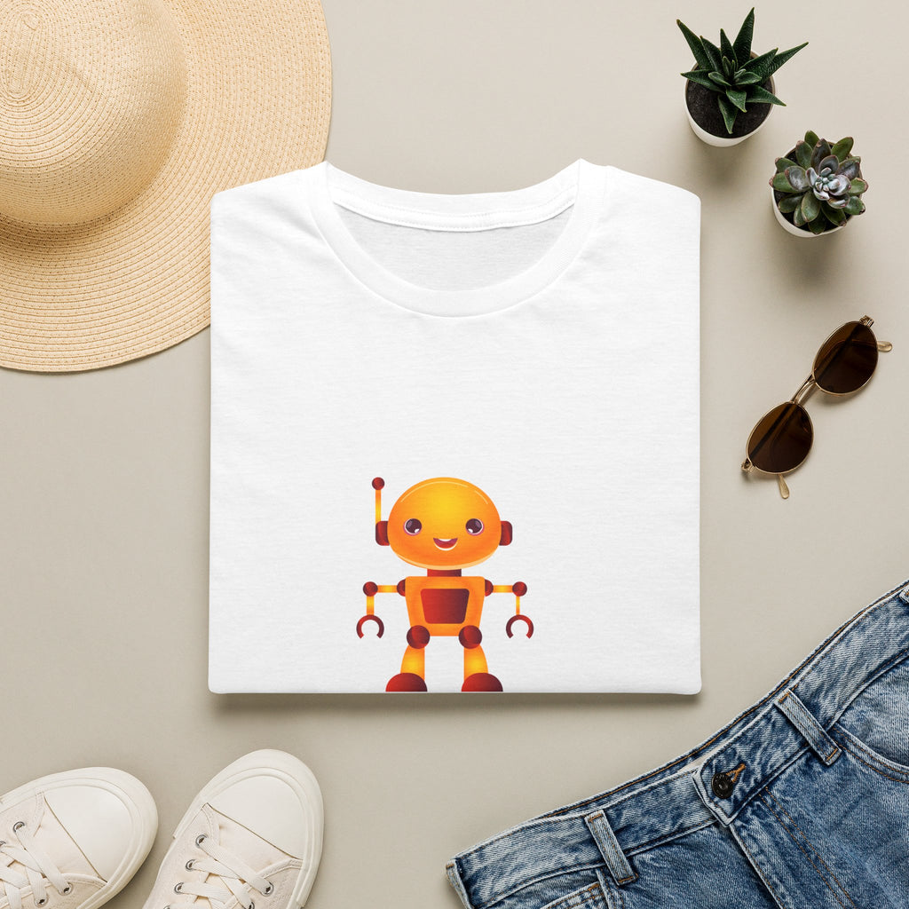 T-Shirt — Built Different Robot Graphic Tee