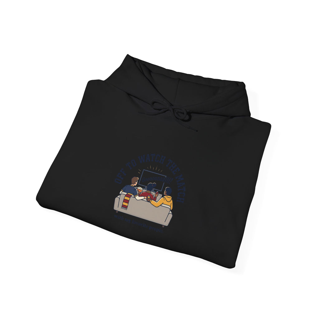 Off to Watch the Match Hoodie | soccer watch party, cozy hoodie