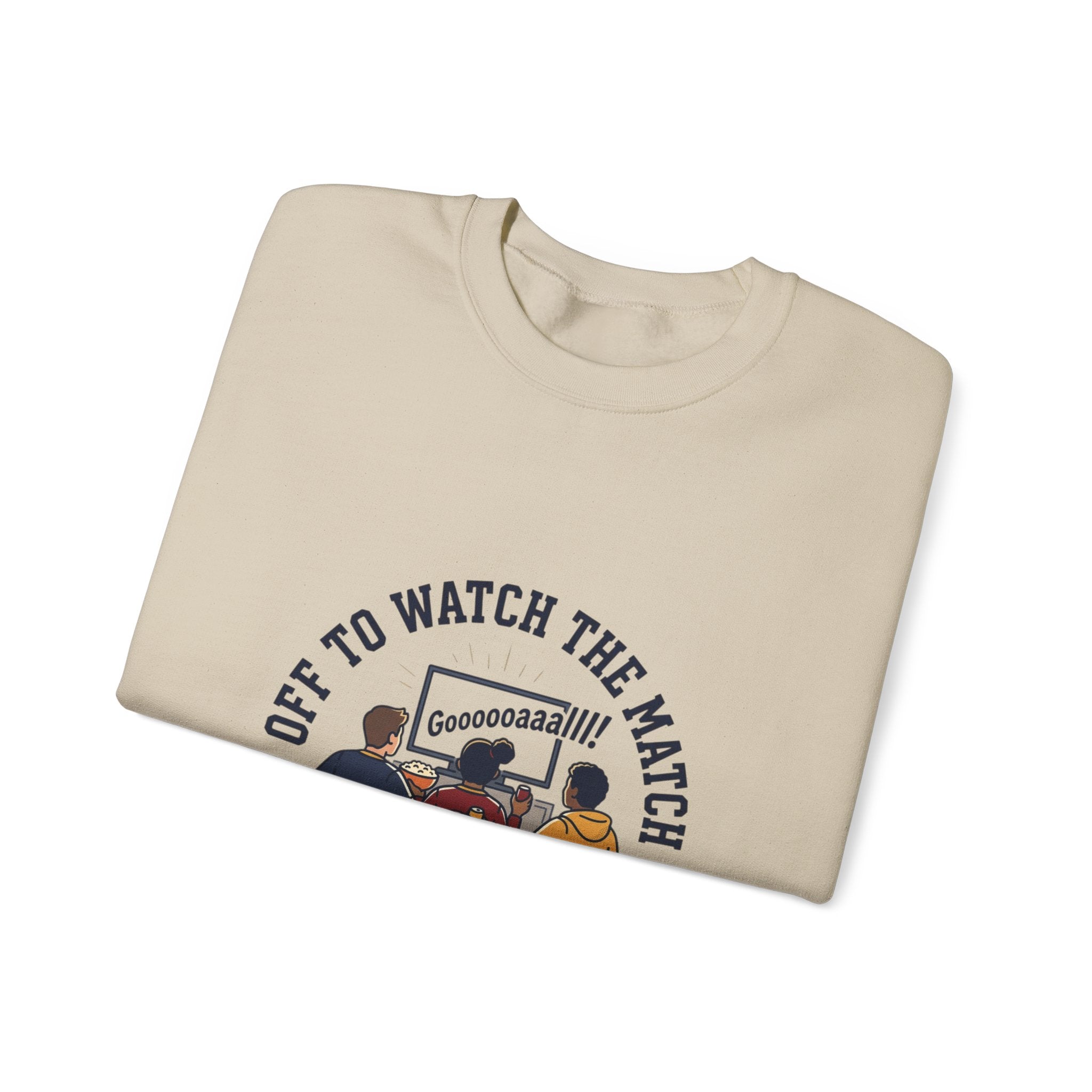 Off to Watch the Match Sweatshirt | soccer watch party, match-day outfit
