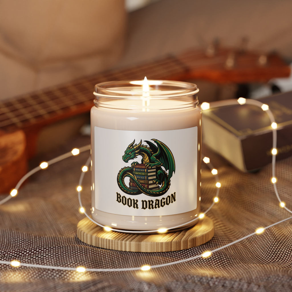 Book Dragon Candle | dragon, fantasy art, dark academia