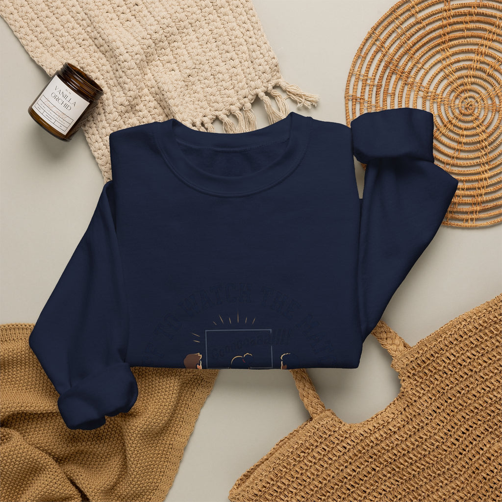 Off to Watch the Match Sweatshirt | soccer watch party, match-day outfit