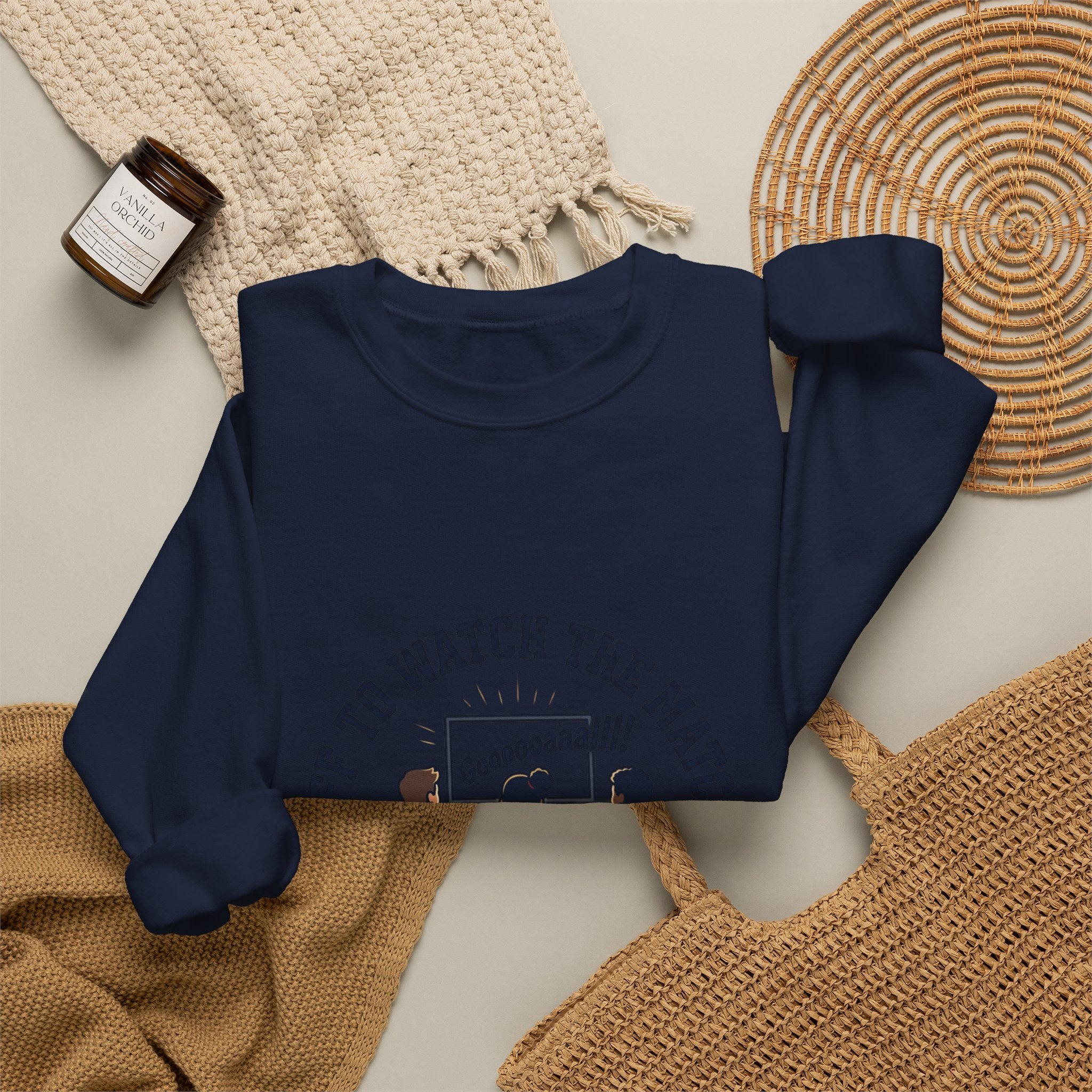 Off to Watch the Match Sweatshirt | soccer watch party, match-day outfit