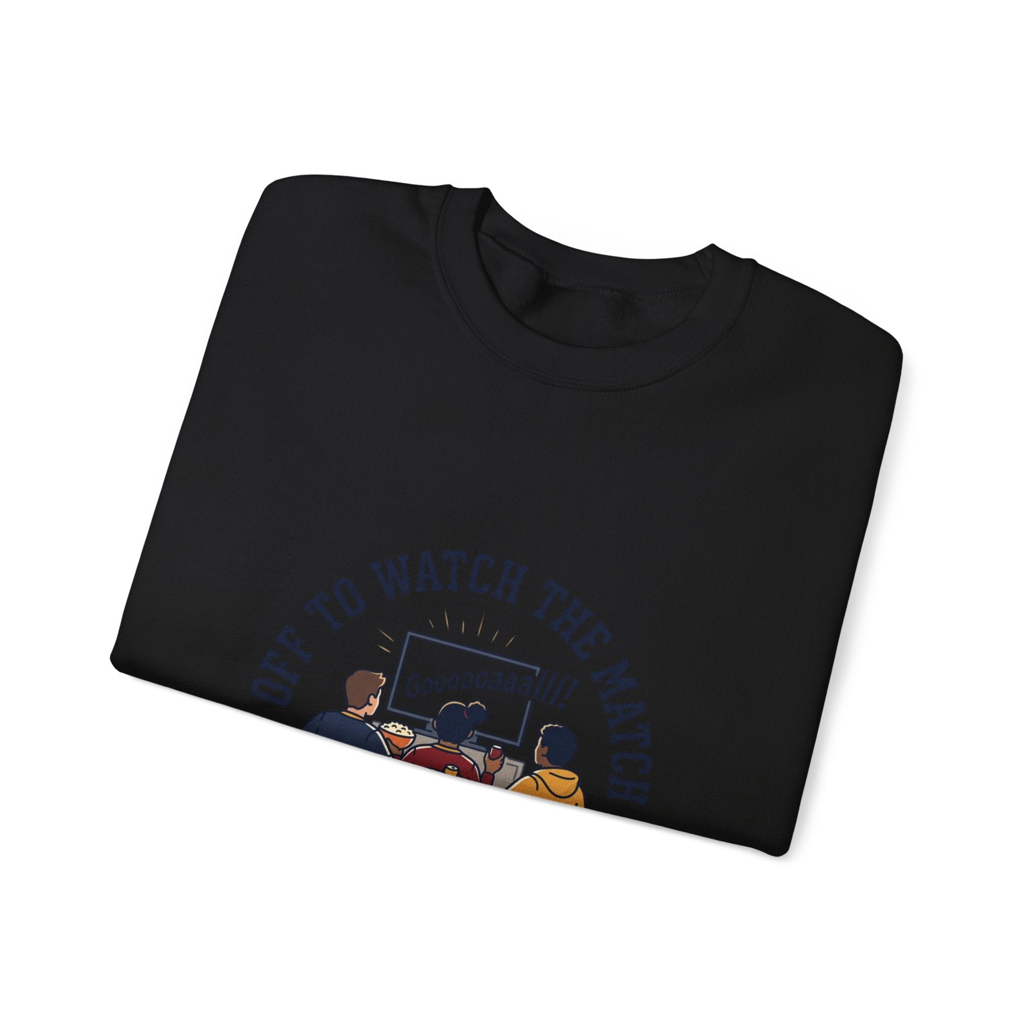Off to Watch the Match Sweatshirt | soccer watch party, match-day outfit