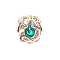 Dragon Soul sticker | dragon, fantasy art, mythical creature, tattoo style