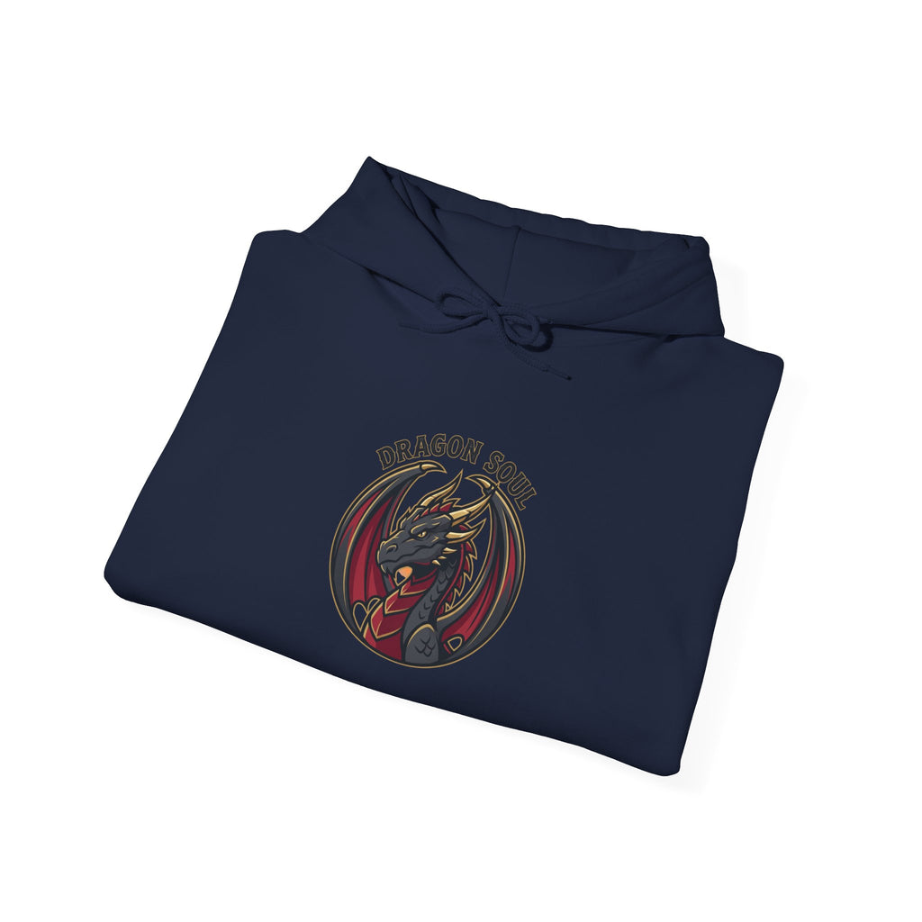 Dragon Soul Hoodie | dragon, fantasy art, mythical creature, tattoo style