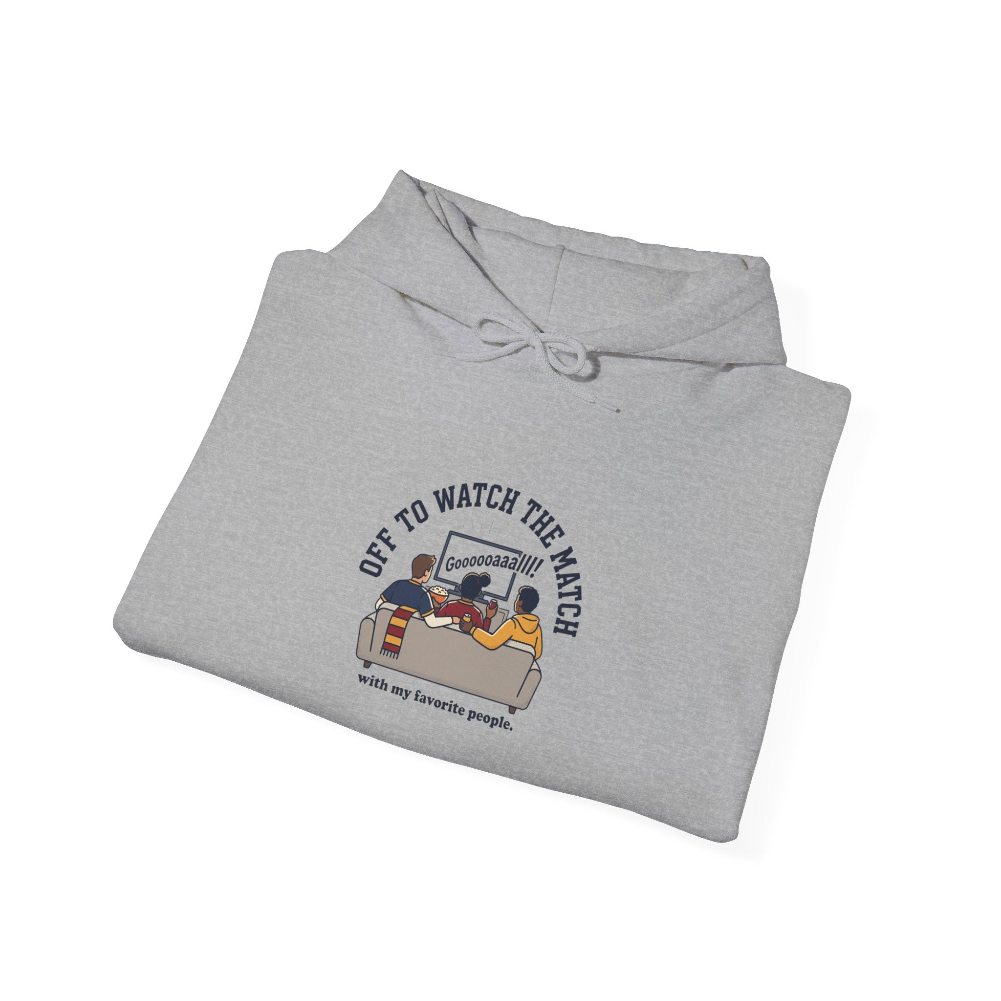 Off to Watch the Match Hoodie | soccer watch party, cozy hoodie