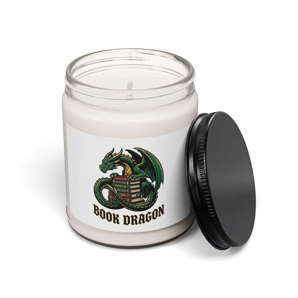 Book Dragon Candle | dragon, fantasy art, dark academia