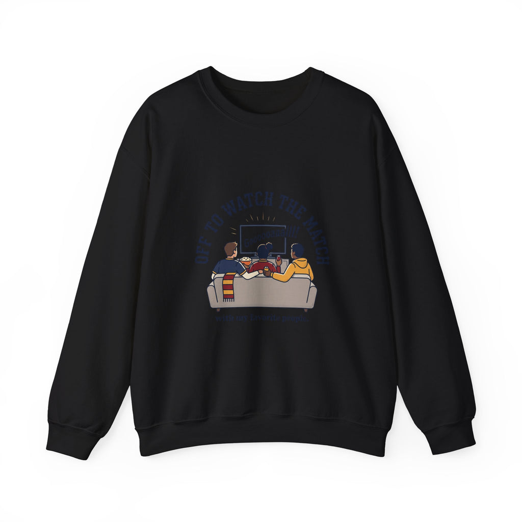 Off to Watch the Match Sweatshirt | soccer watch party, match-day outfit