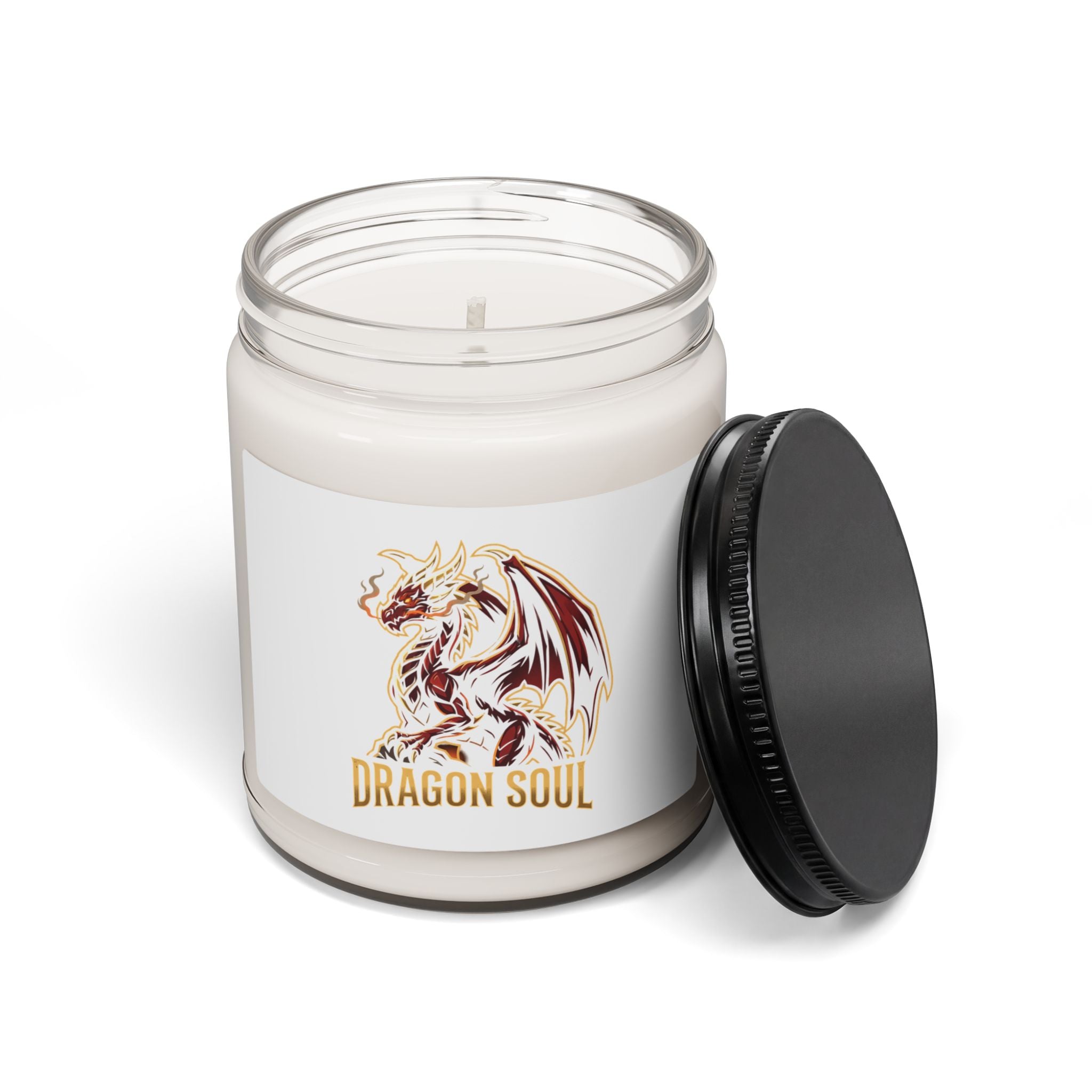 Dragon Soul Candle | dragon, fantasy art, mythical creature, dark academia
