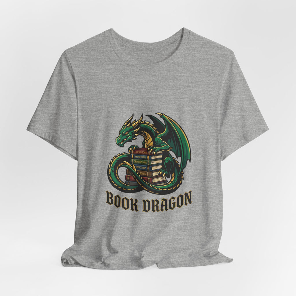 Book Dragon T-Shirt | dragon, fantasy art