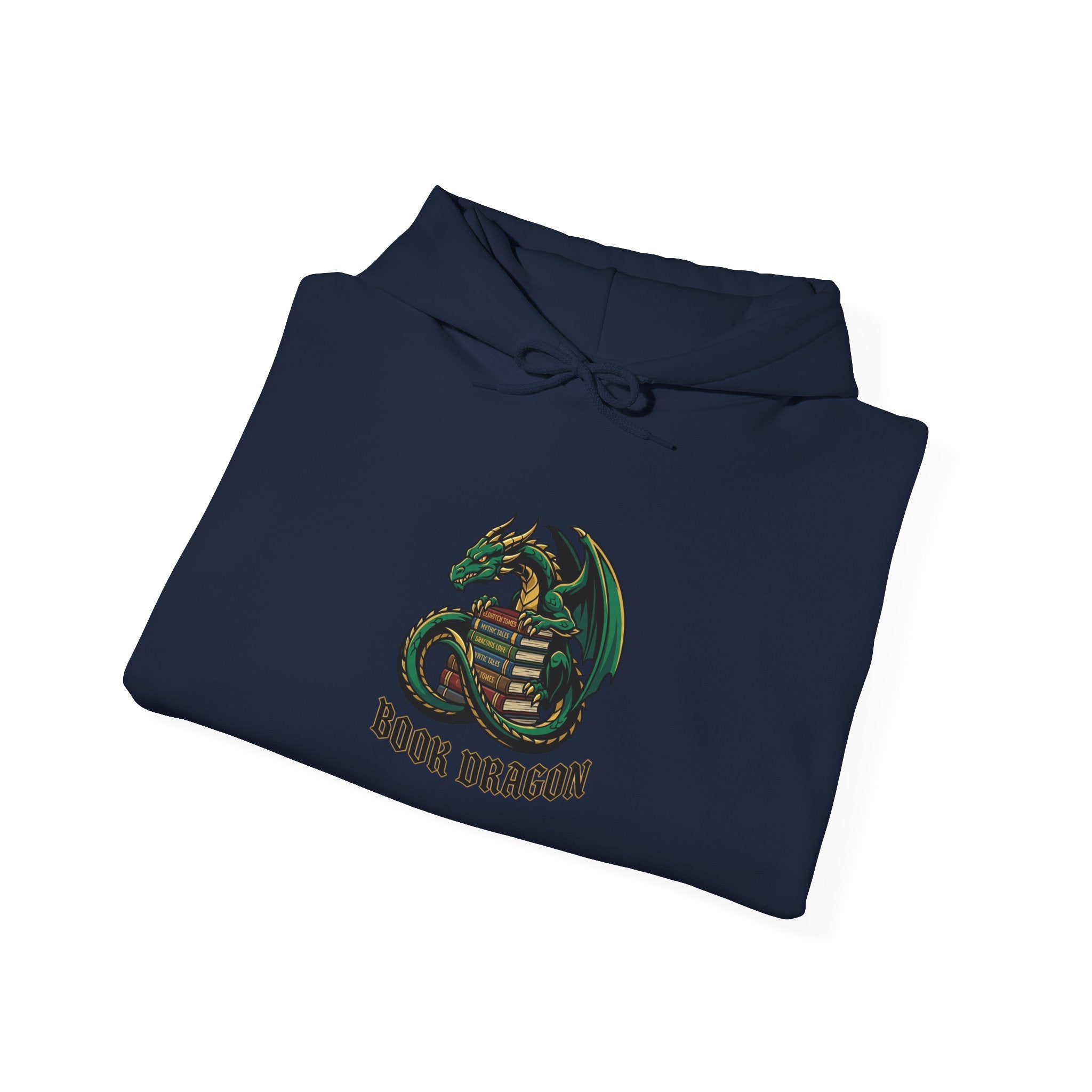 Book Dragon Hoodie | dragon, fantasy art, tattoo style