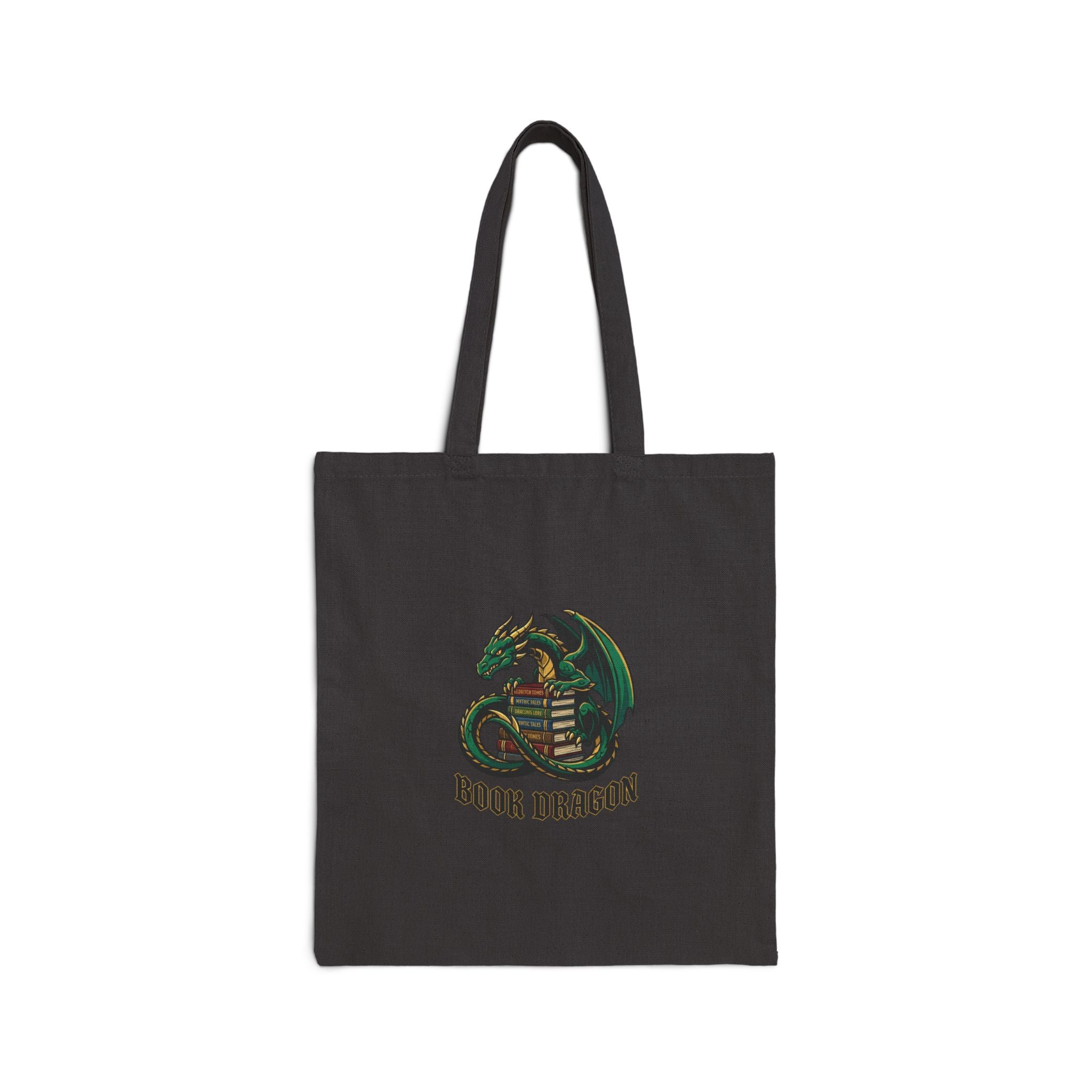 Book Dragon Tote | dragon, fantasy art, mythical creature