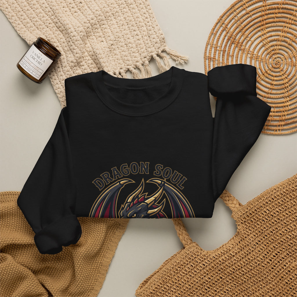 Dragon Soul Crewneck Sweatshirt | dragon, fantasy art, tattoo style