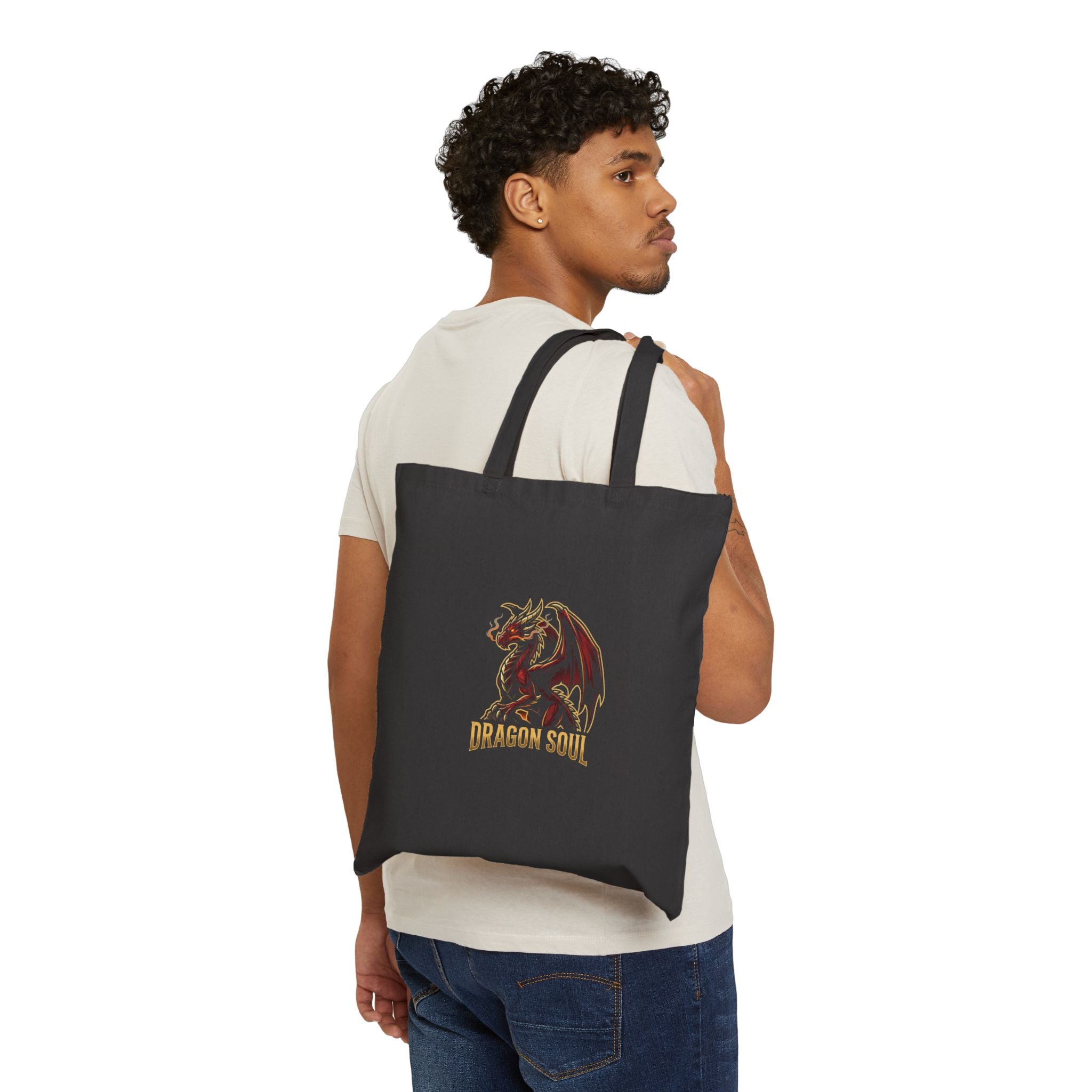 Dragon Soul Tote, dragon, fantasy art, mythical creature