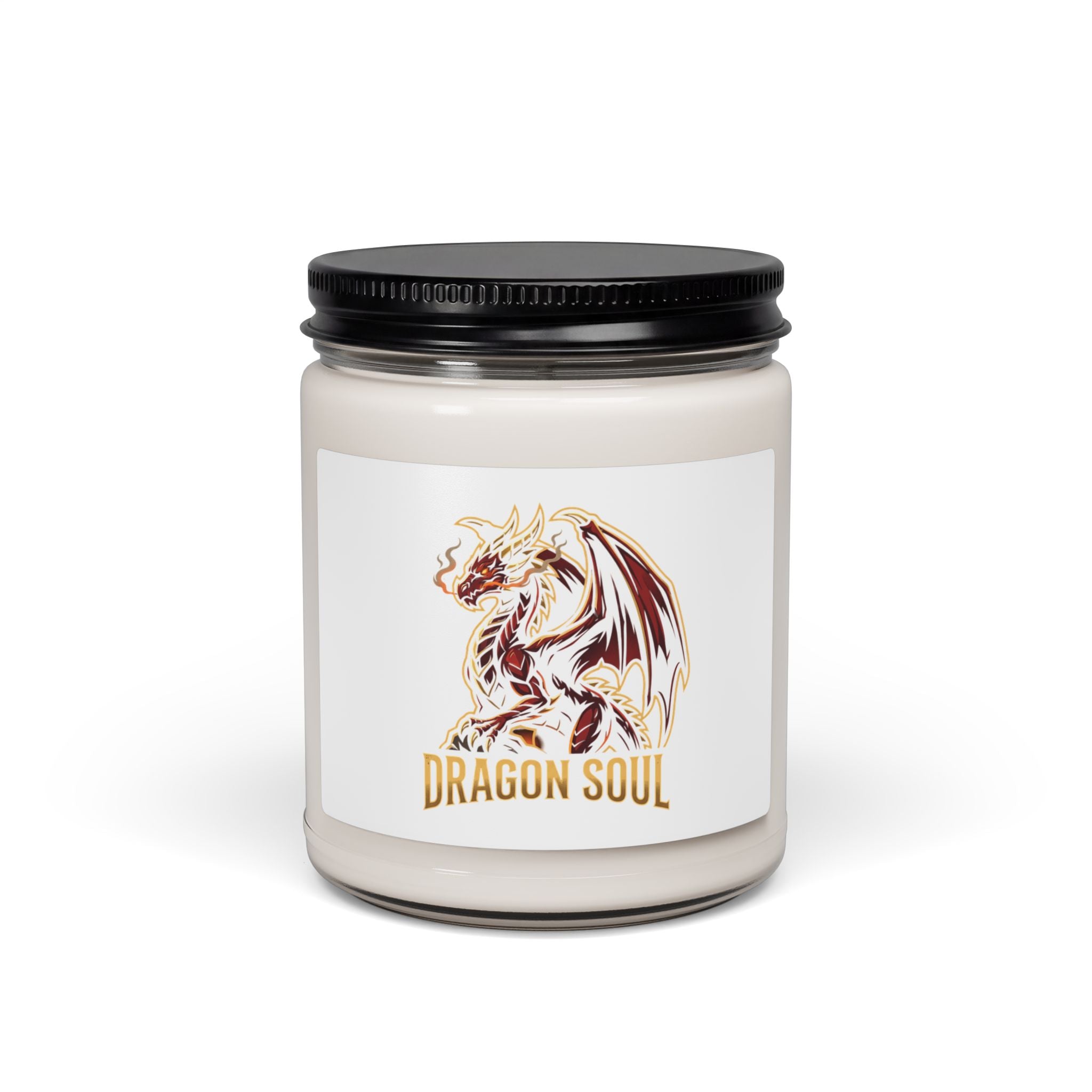 Dragon Soul Candle | dragon, fantasy art, mythical creature, dark academia