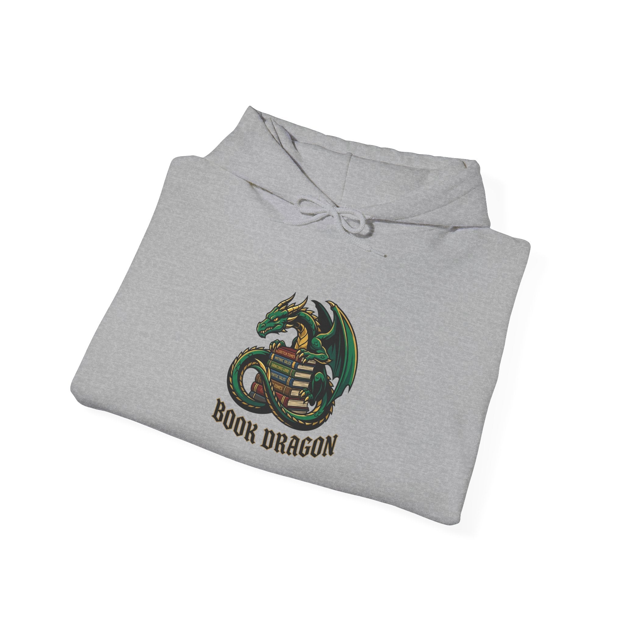 Book Dragon Hoodie | dragon, fantasy art, tattoo style
