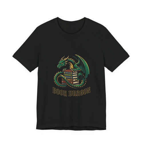 Book Dragon T-Shirt | dragon, fantasy art