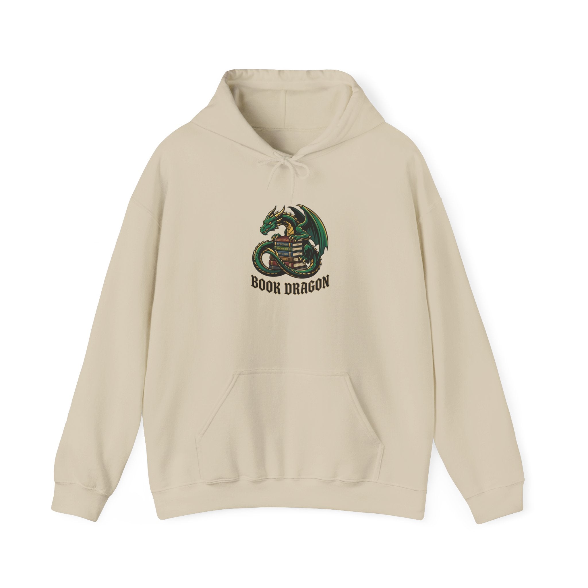 Book Dragon Hoodie | dragon, fantasy art, tattoo style