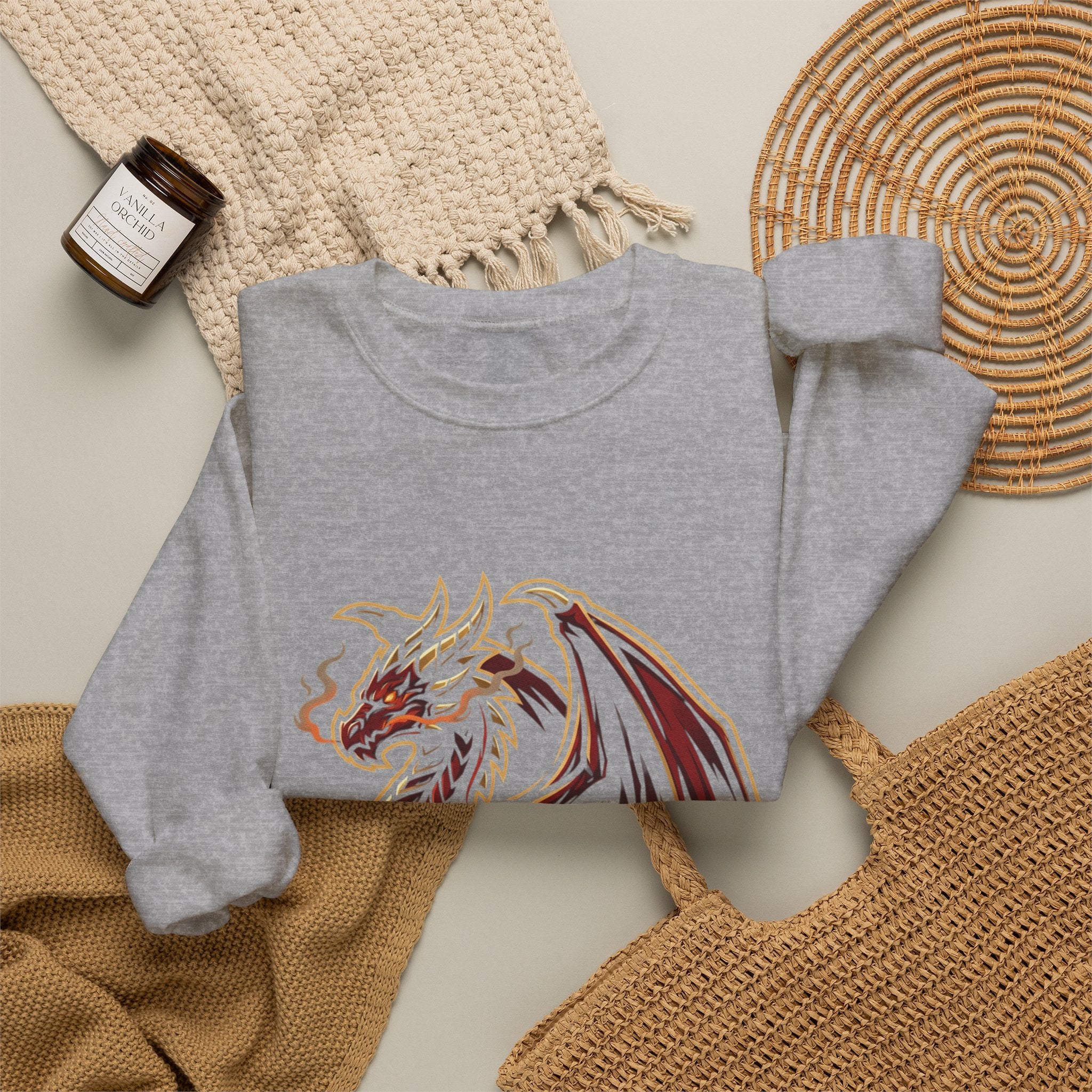 Dragon Soul sweatshirt | dragon, fantasy art, mythical creature