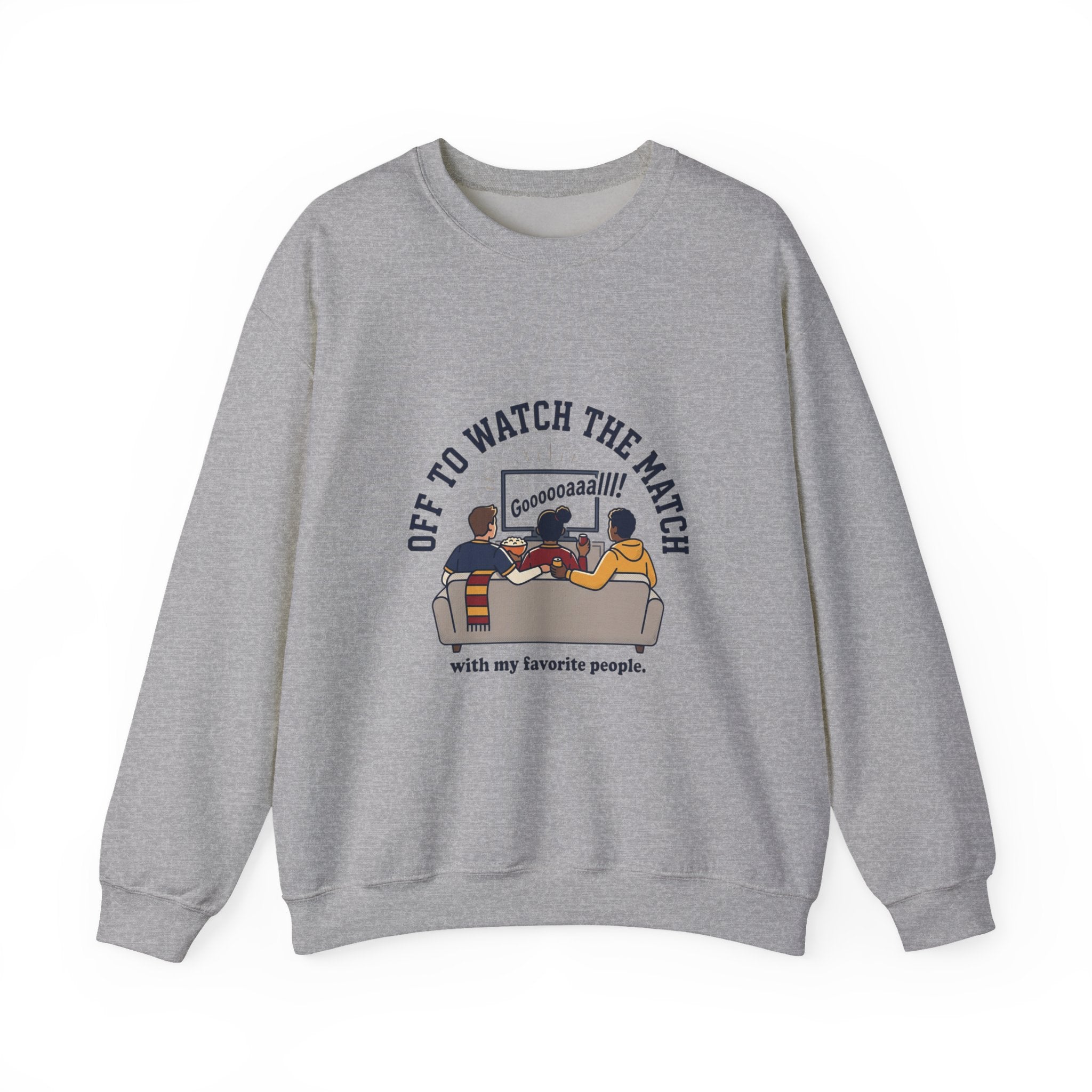 Off to Watch the Match Sweatshirt | soccer watch party, match-day outfit
