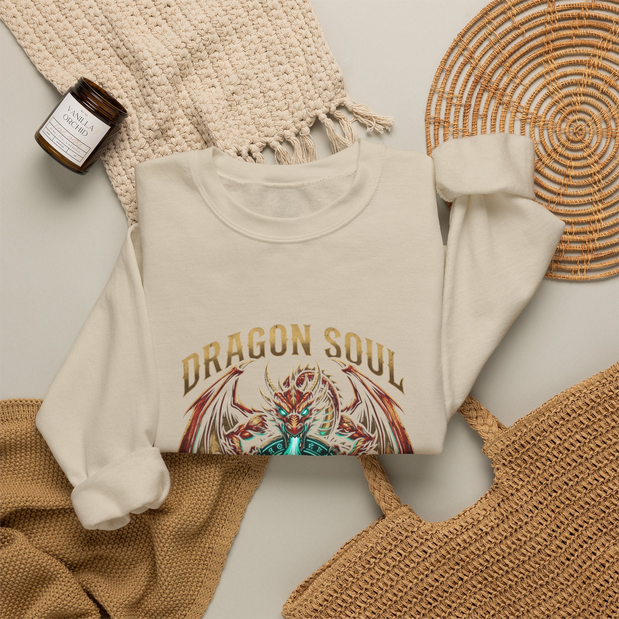 Dragon Soul Sweatshirt | dragon, fantasy art, mythical creature