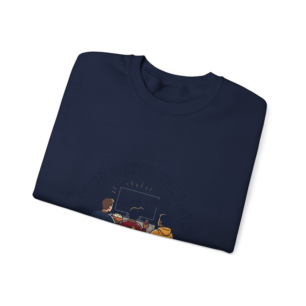 Off to Watch the Match Sweatshirt | soccer watch party, match-day outfit