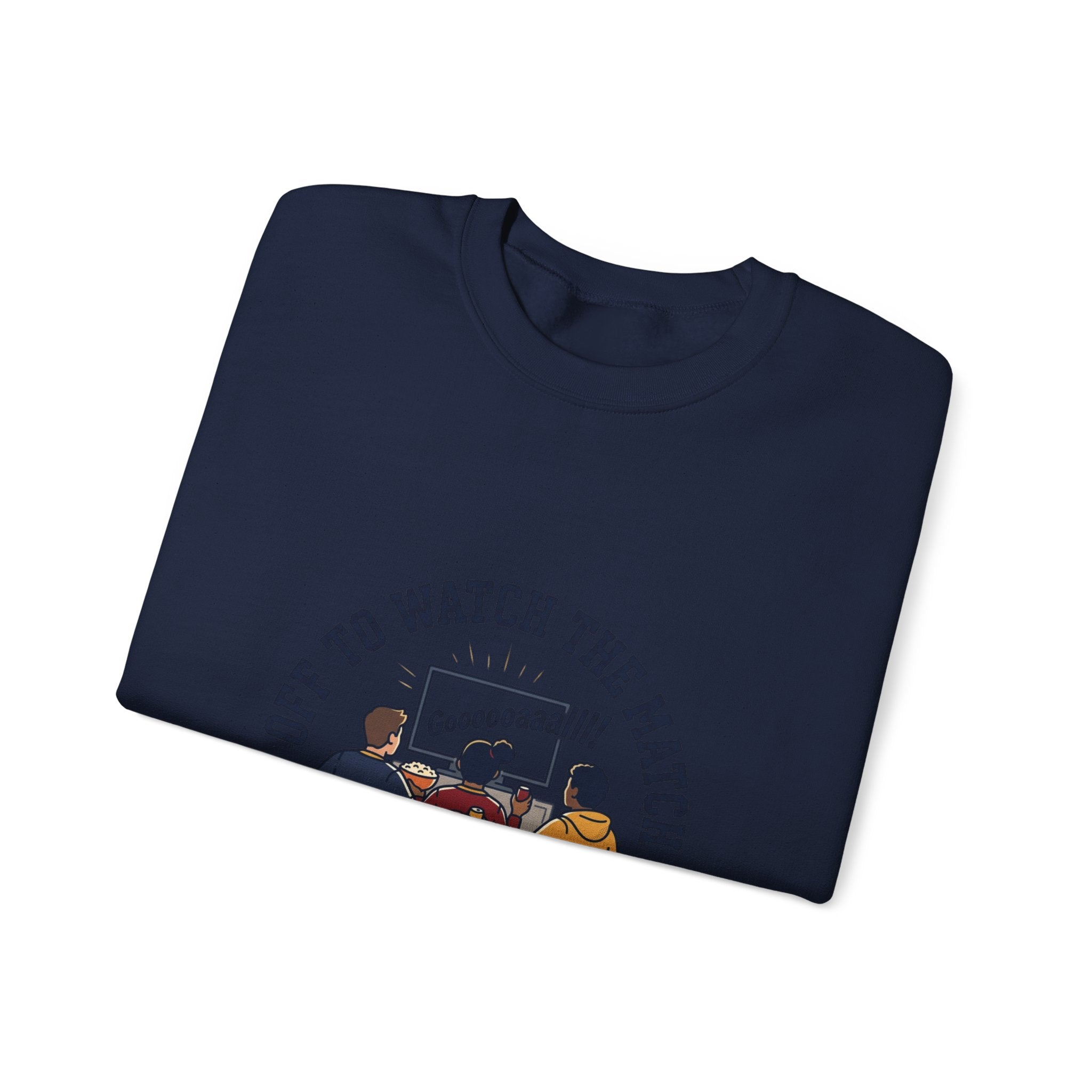 Off to Watch the Match Sweatshirt | soccer watch party, match-day outfit