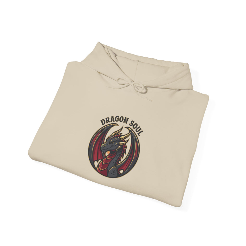 Dragon Soul Hoodie | dragon, fantasy art, mythical creature, tattoo style
