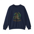 Book Dragon Crewneck Sweatshirt | dragon, fantasy art, mythical creature