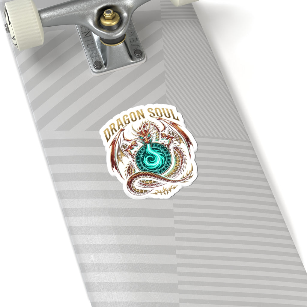 Dragon Soul sticker | dragon, fantasy art, mythical creature, tattoo style